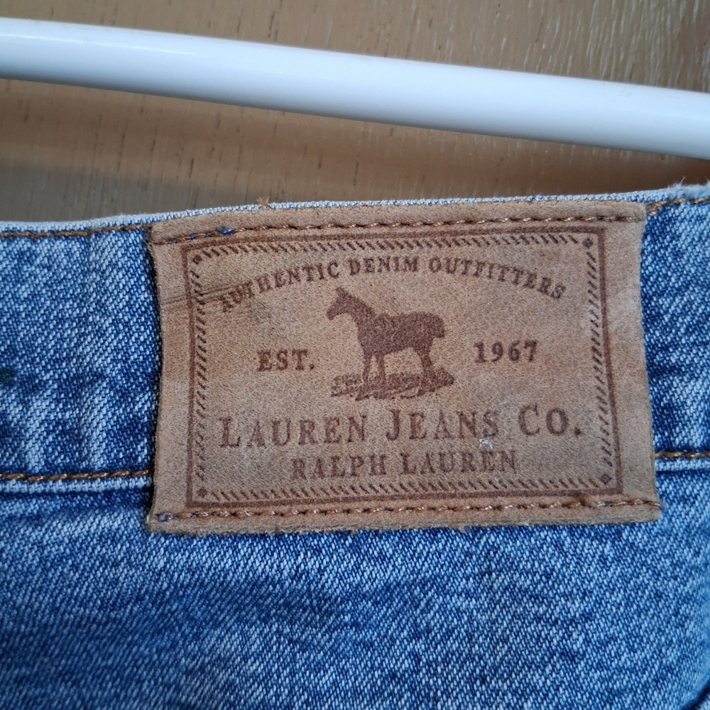 Vintage Lauren Ralph Lauren Straight Leg Jeans Medium Wash Sz 12 Ladies EUC